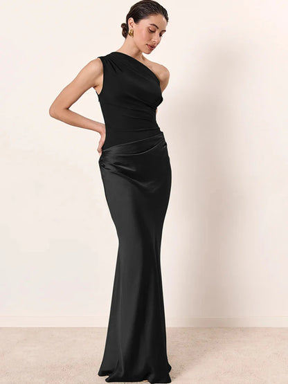 JULISSA Saten Kadın  Gece Elbisesi