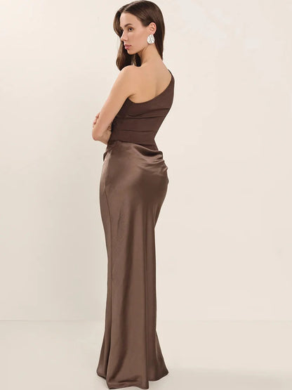 JULISSA Saten Kadın  Gece Elbisesi