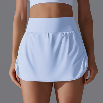 Yüksek Bel Etek Şort